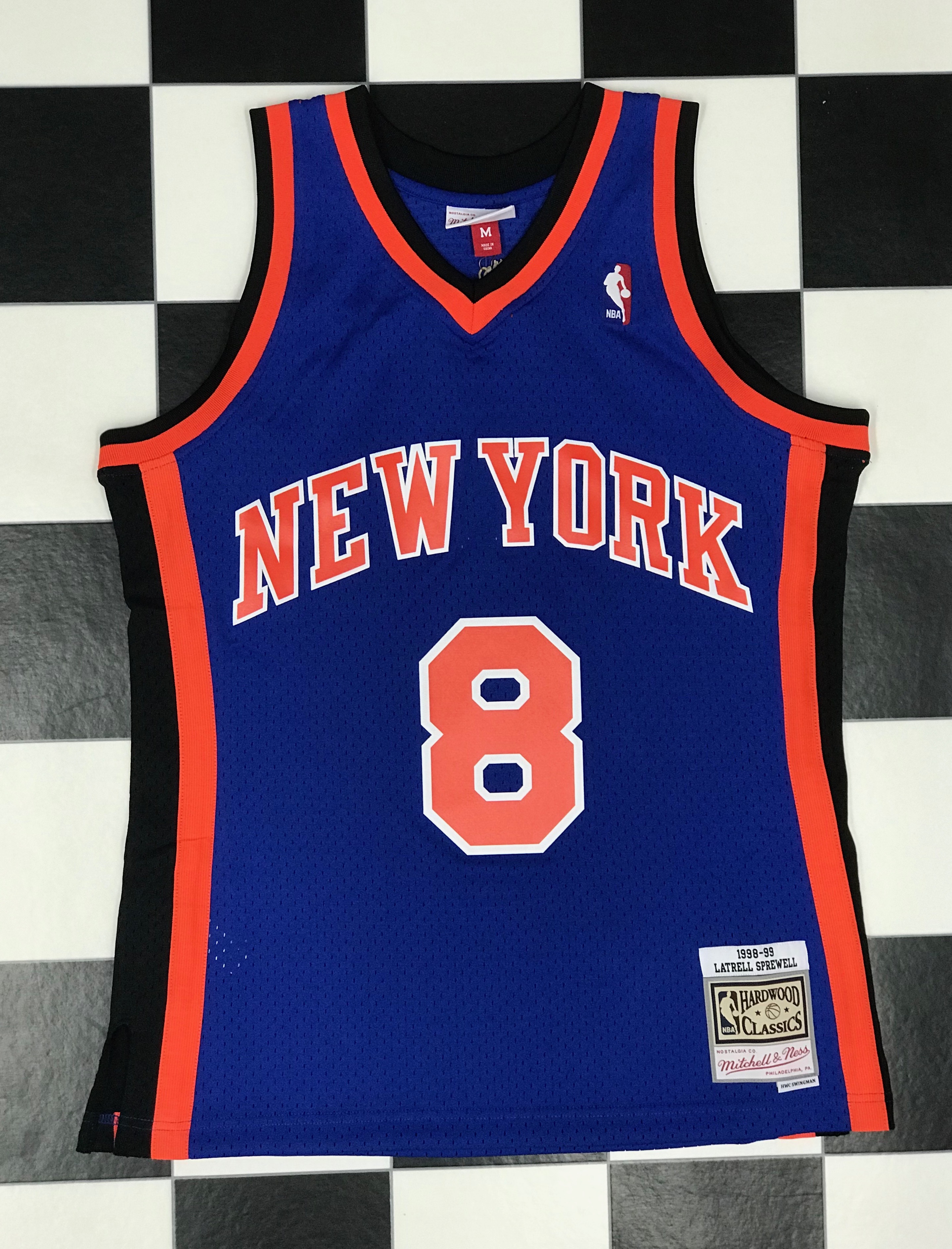 Swingman Jersey New York Knicks 1998-99 Latrell Sprewell - LOCKER